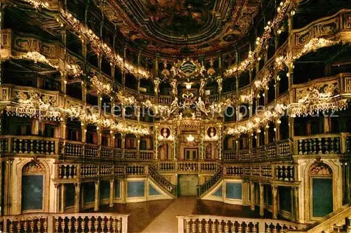 AK / Ansichtskarte Oper Markgraefliches Opernhaus Bayreuth Kat. Musik