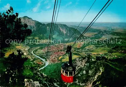 AK / Ansichtskarte Seilbahn Predigtstuhl Hochstaufen Bad Reichenhall  Kat. Bahnen