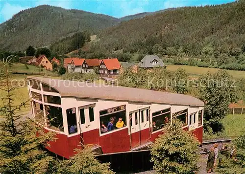 AK / Ansichtskarte Bergbahn Oberweissbach Talstation Obstfelderschmiede  Kat. Bergbahn