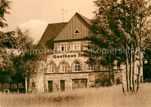 AK / Ansichtskarte Carlsfeld Erzgebirge Gasthaus Talsperre Kat. Eibenstock