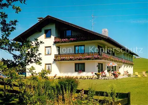 AK / Ansichtskarte Scheidegg Allgaeu Gaestehaus Bergblick Kat. Scheidegg