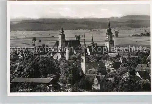 AK / Ansichtskarte Crailsheim Panorama  Kat. Crailsheim