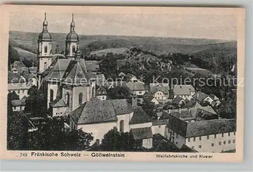 AK / Ansichtskarte Goessweinstein Wallfahrtskirche Kloster  Kat. Goessweinstein