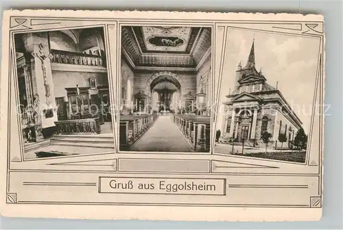 AK / Ansichtskarte Eggolsheim Kirche Inneres  Kat. Eggolsheim