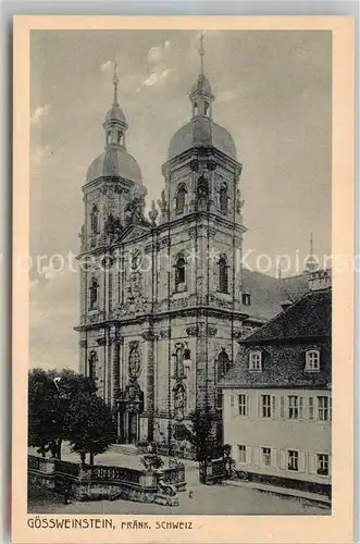 AK / Ansichtskarte Goessweinstein Wallfahrtskirche  Kat. Goessweinstein