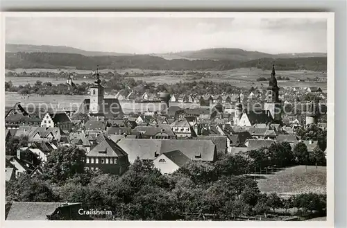 AK / Ansichtskarte Crailsheim Gesamtansicht  Kat. Crailsheim