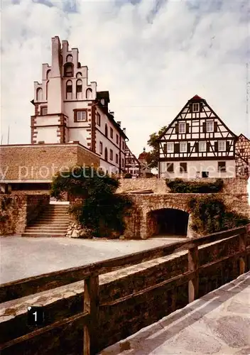 AK / Ansichtskarte Vellberg Schloss Wehrgang Kat. Vellberg