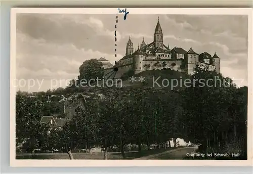 AK / Ansichtskarte Schwaebisch Hall Schloss Comburg Kat. Schwaebisch Hall