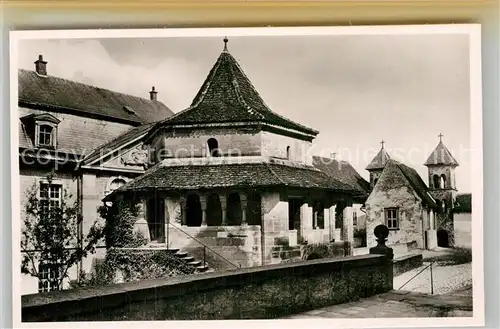 AK / Ansichtskarte Schwaebisch Hall Schloss Comburg Baptisterium Kat. Schwaebisch Hall