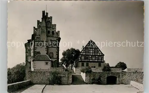 AK / Ansichtskarte Vellberg Trutzveste Comburg Schlossterrasse Kat. Vellberg