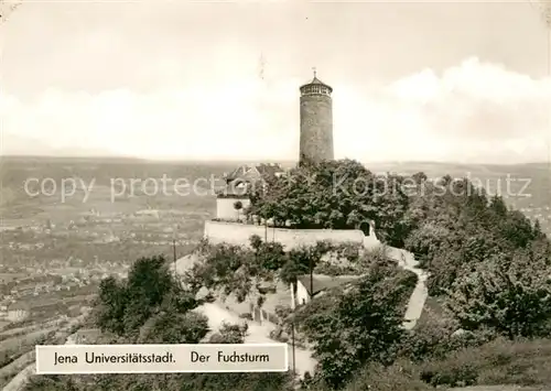 AK / Ansichtskarte Jena Thueringen Fuchsturm Universitaetsstadt