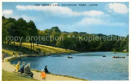 AK / Ansichtskarte Leeds Leeds Upper Lake Roundhay Park  Kat. Leeds