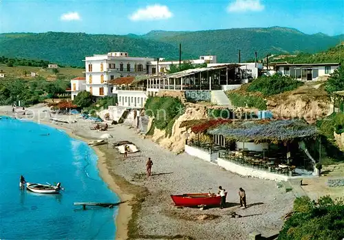 AK / Ansichtskarte Egina Aegina Santa Marina Strand Kat. Griechenland