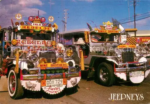 AK / Ansichtskarte Philippinen Jeepneys  Kat. Philippinen