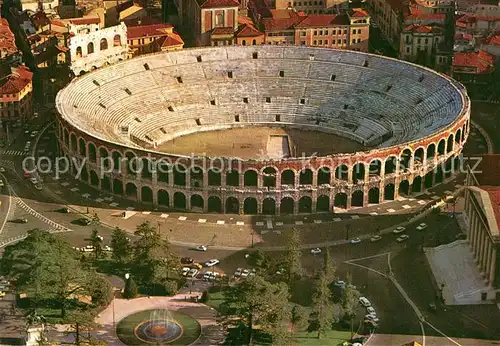 AK / Ansichtskarte Verona Veneto Arena Fliegeraufnahme Kat. Verona