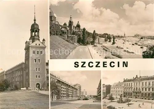 AK / Ansichtskarte Szczecin Stettin Wieza Dzwonow Zamku Ksiazat Pomorskich