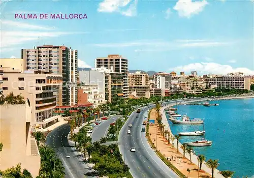 AK / Ansichtskarte Palma de Mallorca Paseo Maritimo Kat. Palma de Mallorca