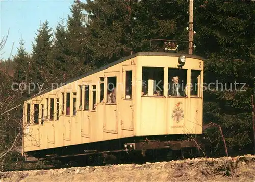 AK / Ansichtskarte Drahtseilbahn Augustusburg Seilbahnwagen  Kat. Bergbahn