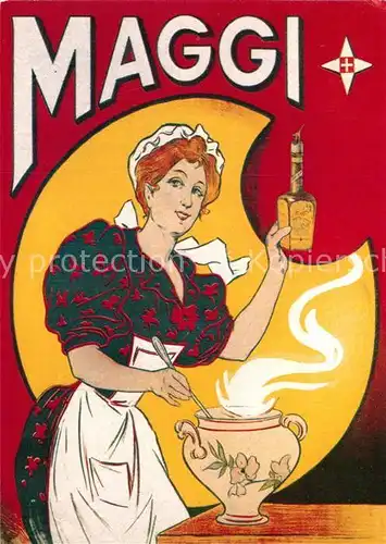 AK / Ansichtskarte Werbung Reklame Maggi 1920 Kat. Werbung