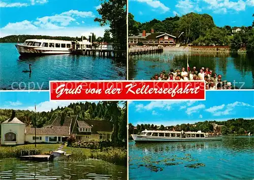 AK / Ansichtskarte Motorschiffe Kellersee  Kat. Schiffe