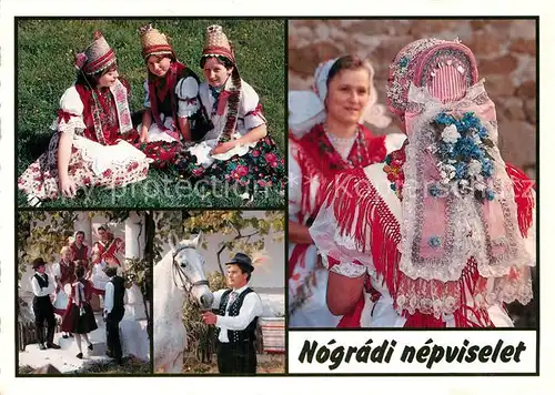 AK / Ansichtskarte Trachten Ungarn Nogradi Nepviselet  Kat. Trachten