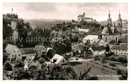 AK / Ansichtskarte Goessweinstein Wallfahrtskirche Schloss Kat. Goessweinstein