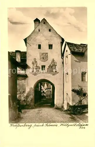 AK / Ansichtskarte Graefenberg Oberfranken Hiltpoltsteiner Tor Kat. Graefenberg