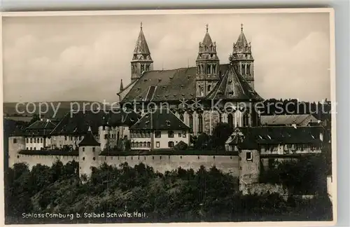 AK / Ansichtskarte Schwaebisch Hall Schloss Comburg Kat. Schwaebisch Hall