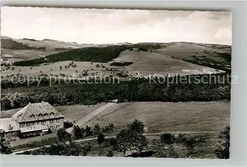 AK / Ansichtskarte Kreuzberg Rhoen Kreuzberghotel Arnsberg Himmeldunkberg Wasserkuppe Kat. Gersfeld (Rhoen)