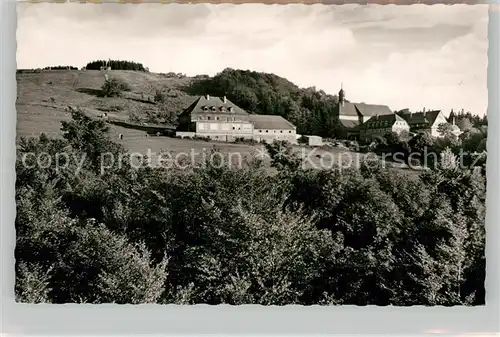 AK / Ansichtskarte Kreuzberg Rhoen Kreuzberghotel Kloster Kat. Gersfeld (Rhoen)