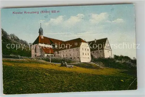 AK / Ansichtskarte Kreuzberg Rhoen Kloster Kat. Gersfeld (Rhoen)