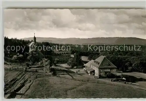 AK / Ansichtskarte Kreuzberg Rhoen Kloster Kreuzberghotel Kat. Gersfeld (Rhoen)