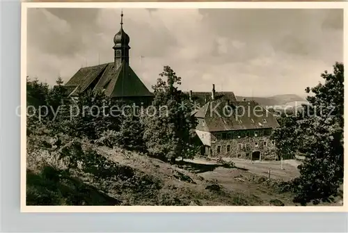 AK / Ansichtskarte Kreuzberg Rhoen Kloster Kat. Gersfeld (Rhoen)