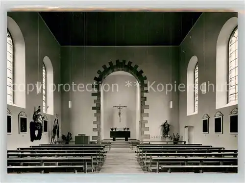 AK / Ansichtskarte Roedles Ullrich Kirche innen Kat. Bastheim