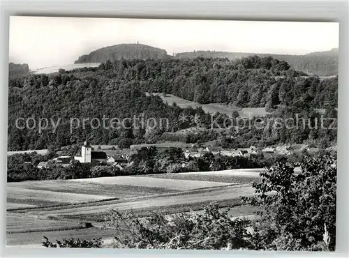 AK / Ansichtskarte Hausen Rhoen Panorama Kat. Hausen