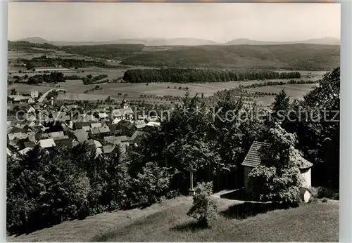 AK / Ansichtskarte Hausen Rhoen Panorama Kat. Hausen