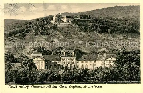 AK / Ansichtskarte Grossheubach Schloss Loewenstein Kloster Engelberg Kat. Grossheubach Main