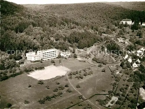 AK / Ansichtskarte Lohr Main Fliegeraufnahme Kat. Lohr a.Main