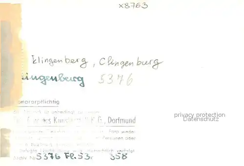 AK / Ansichtskarte Klingenberg Main Fliegeraufnahme Kat. Klingenberg a.Main