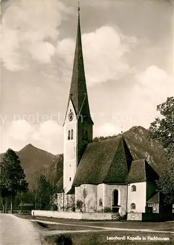 AK / Ansichtskarte Fischhausen Schliersee Leonhardi Kapelle Kat. Schliersee