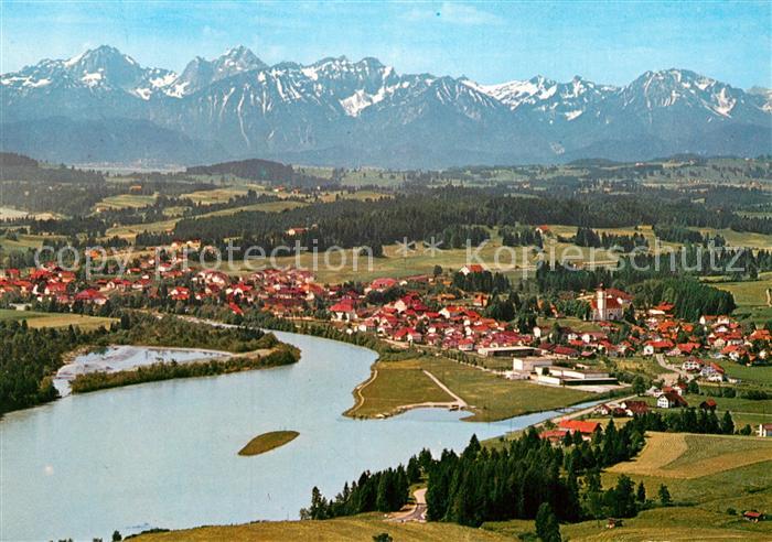 AK / Ansichtskarte Lechbruck See Fliegeraufnahme Campingplatz Club