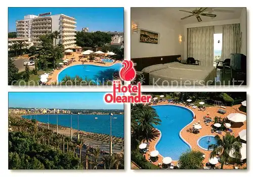 AK / Ansichtskarte Playa de Palma Mallorca Hotel Oleander Kat. Spanien