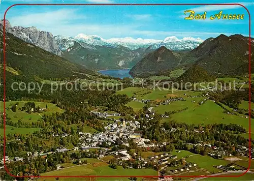 AK / Ansichtskarte Bad Aussee Steiermark FliegeraufnahmeGrundisee Totes Gebirge  Kat. Bad Aussee