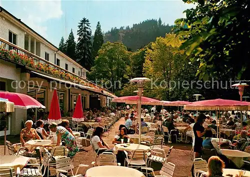 AK / Ansichtskarte Wildbad Schwarzwald Kurpark Restaurant  Kat. Bad Wildbad