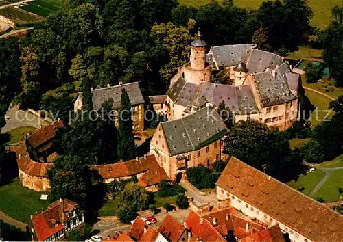 AK / Ansichtskarte Buedingen Hessen Schloss Fliegeraufnahme Kat. Buedingen