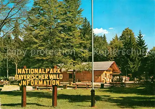 AK / Ansichtskarte Bayerischer Wald Nationalpark Information
