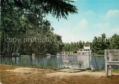 AK / Ansichtskarte Seifhennersdorf Waldbad Silberteich Kat. Seifhennersdorf