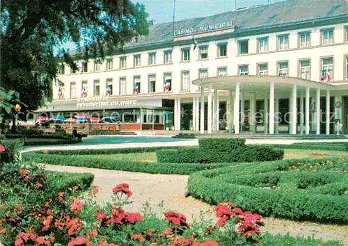 AK / Ansichtskarte Niederbronn les Bains Casino Municipal et la Brasserie Restaurant du Parc Kat. Niederbronn les Bains