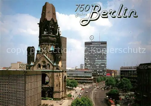 AK / Ansichtskarte Berlin Kaiser Wilhelm Gedaechtniskirche Europa Center Kat. Berlin