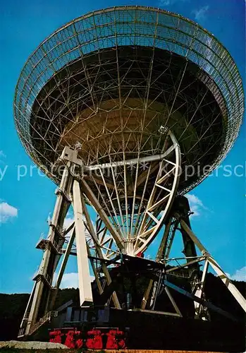 AK / Ansichtskarte Astronomie Radioteleskop Effelsberg Eifel Kat. Wissenschaft Science